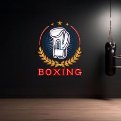 iconic boxing led neon sign artwork for gyms 3