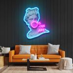 is this art led neon acrylic artwork led neon sign light 0