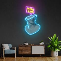 is this love led neon acrylic artwork led neon sign light 2