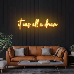 it was all a dream 1 led neon sign light 5