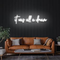 it was all a dream 1 led neon sign light 7