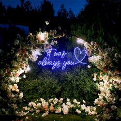 it was always you 2 led neon sign light 1