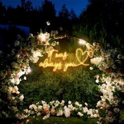 it was always you 2 led neon sign light 4