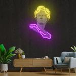 julius caesar neon artwork led neon sign light 0