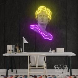 julius caesar neon artwork led neon sign light 2