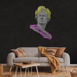 julius caesar neon artwork led neon sign light 3