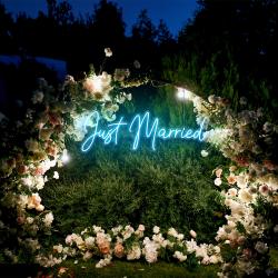 just married led neon sign light 3