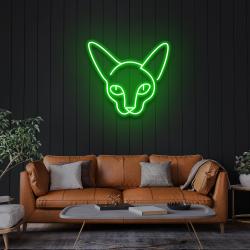 kitty led neon sign light 2