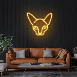 kitty led neon sign light 4