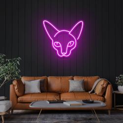 kitty led neon sign light 5