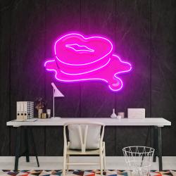 lip butter artwork led neon sign light 1