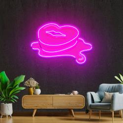 lip butter artwork led neon sign light 2