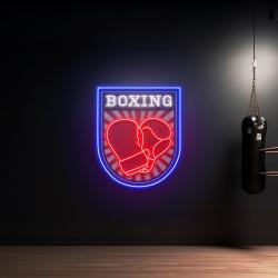 logo boxing artwork led neon sign light 1