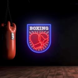logo boxing artwork led neon sign light 2