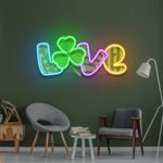 love saint patricks day artwork led neon sign light 1 0