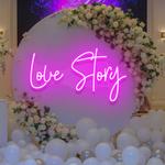 love story led neon sign light 0
