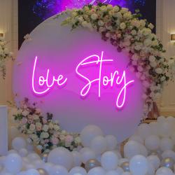 Love Story Led Neon Sign Light