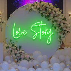 love story led neon sign light 2