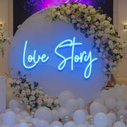 love story led neon sign light 3
