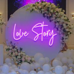 love story led neon sign light 5