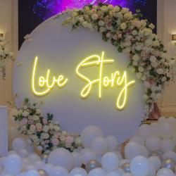 love story led neon sign light 9