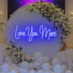 love you more led neon sign light 1