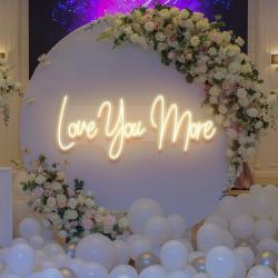 love you more led neon sign light 7