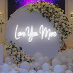 love you more led neon sign light 8