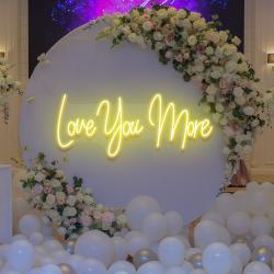 love you more led neon sign light 9