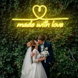 made with love 2 wedding led neon sign light 6