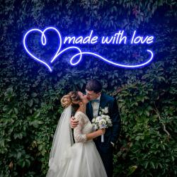made with love wedding led neon sign light 2