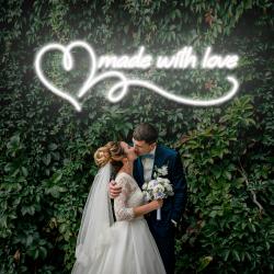 made with love wedding led neon sign light 6