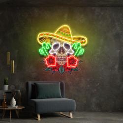 mexican food restaurants decor artwork led neon sign light 2