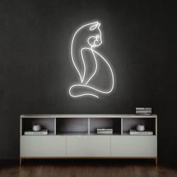 minimalist cat led neon sign light 8