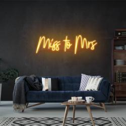 miss to mrs led neon sign light 5