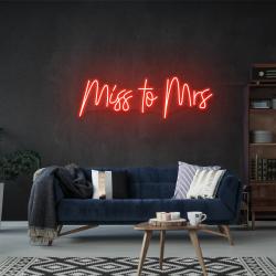 miss to mrs led neon sign light 7