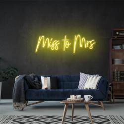 miss to mrs led neon sign light 8