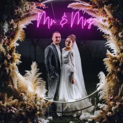 mr mrs led neon sign light 5