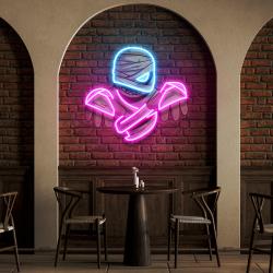 mummy halloween artwork led neon sign light 1