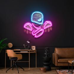 mummy halloween artwork led neon sign light 2