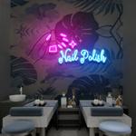 nail polish 1 artwork led neon sign light nail salon decoration 1 0
