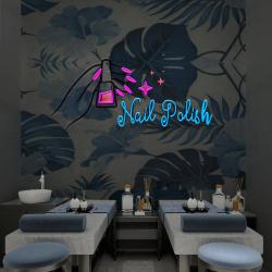 nail polish 1 artwork led neon sign light nail salon decoration 1 3