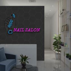 nail salon 1 artwork led neon sign light nail salon decoration 3