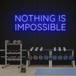 nothing is impossible led neon sign light 1