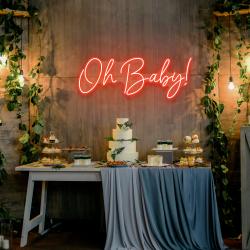 oh baby led neon sign light 6