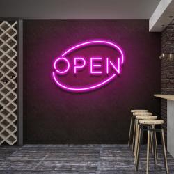 open 1 led neon sign light 1