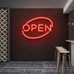 open 1 led neon sign light 4