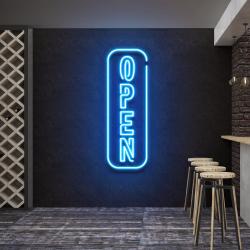 open 5 led neon sign light 3