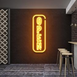open 5 led neon sign light 7
