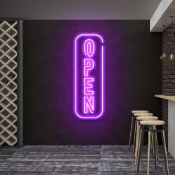 open 5 led neon sign light 8